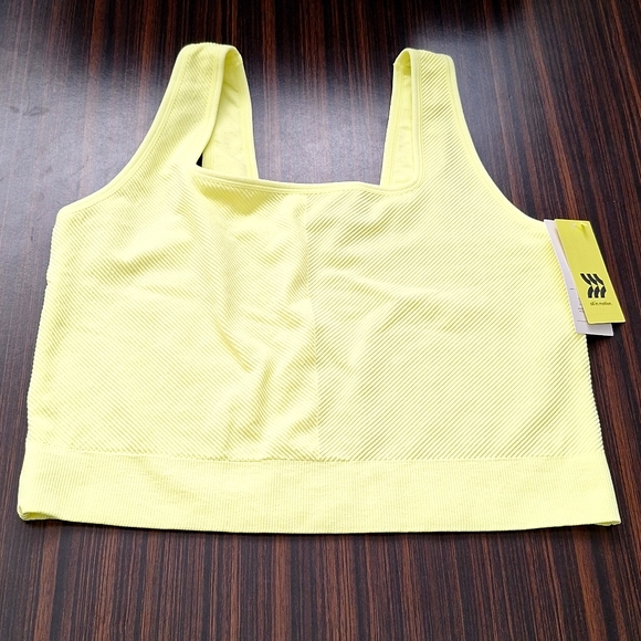 all in motion Tops - Women's seamless crop tank sz XXL New